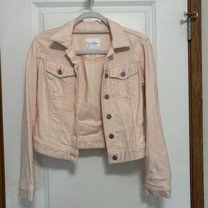 Jessica Simpson Light Pink Jean Jacket